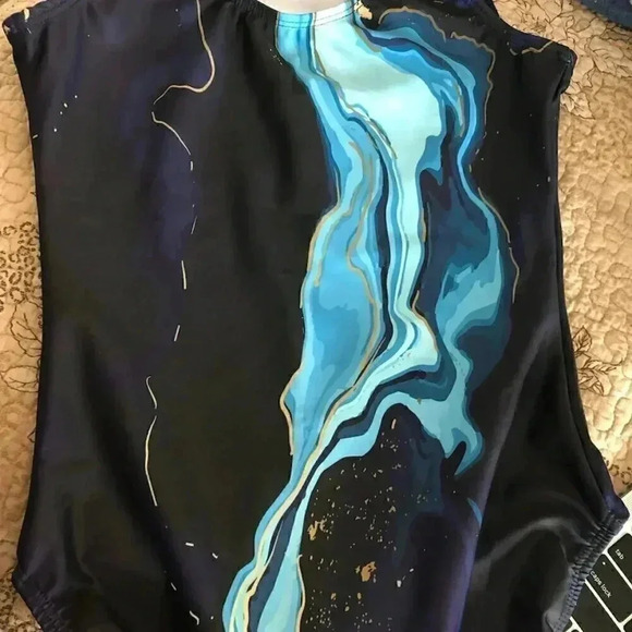 Girl's Quartz Gymnastics Leotard KBee - Picture 4 of 5